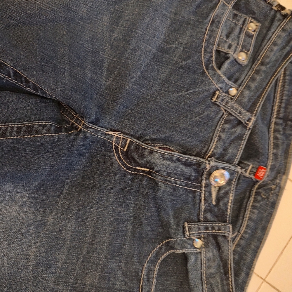 Classic Indigo Blue Boot Cut Jeans ECU - Picture 12 of 13